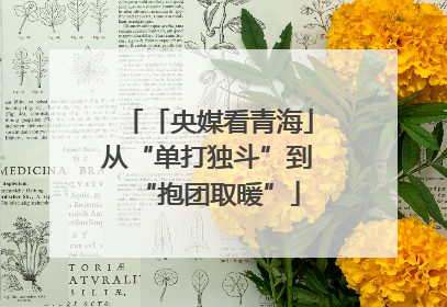 「央媒看青海」从“单打独斗”到“抱团取暖”