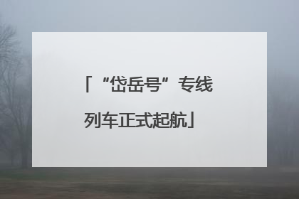 “岱岳号”专线列车正式起航