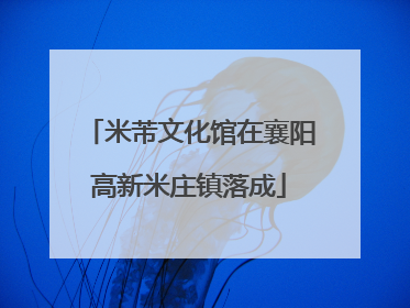 米芾文化馆在襄阳高新米庄镇落成