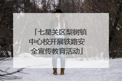 七星关区梨树镇中心校开展铁路安全宣传教育活动