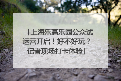上海乐高乐园公众试运营开启！好不好玩？记者现场打卡体验