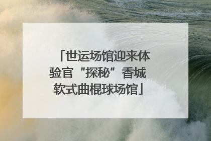世运场馆迎来体验官“探秘”香城软式曲棍球场馆