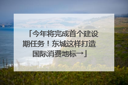 今年将完成首个建设期任务！东城这样打造国际消费地标→