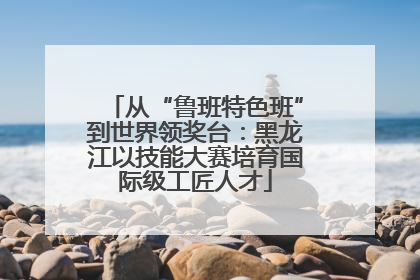 从“鲁班特色班”到世界领奖台：黑龙江以技能大赛培育国际级工匠人才