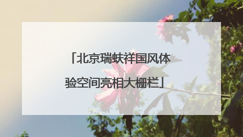 北京瑞蚨祥国风体验空间亮相大栅栏