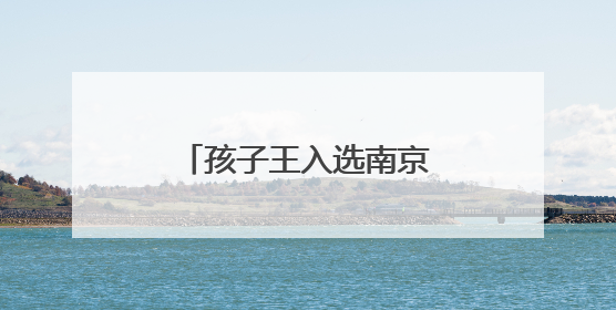 孩子王入选南京市第七批“文明实践伙伴”单位