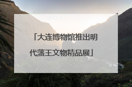 大连博物馆推出明代藩王文物精品展