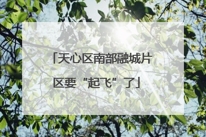 天心区南部融城片区要“起飞”了
