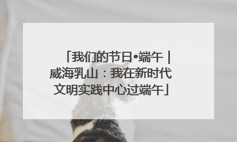 我们的节日•端午｜威海乳山：我在新时代文明实践中心过端午