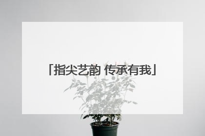 指尖艺韵 传承有我