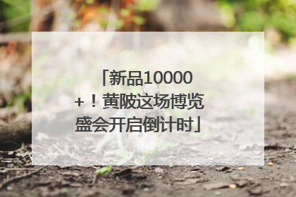 新品10000+！黄陂这场博览盛会开启倒计时