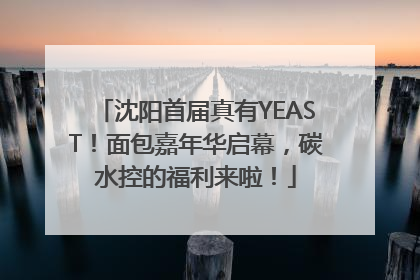 沈阳首届真有YEAST！面包嘉年华启幕，碳水控的福利来啦！