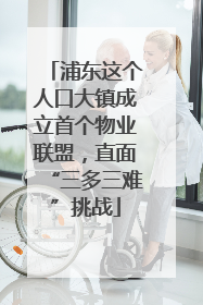 浦东这个人口大镇成立首个物业联盟，直面“三多三难”挑战