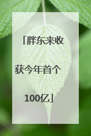 胖东来收获今年首个100亿