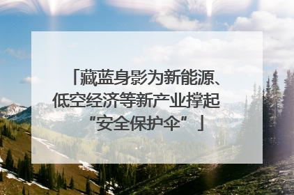 藏蓝身影为新能源、低空经济等新产业撑起“安全保护伞”