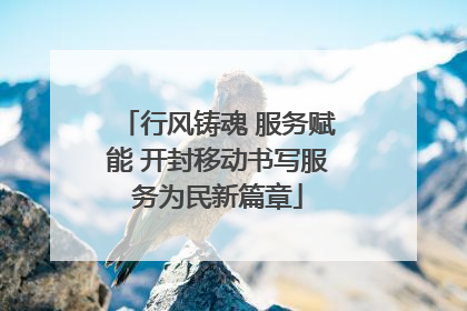 行风铸魂 服务赋能 开封移动书写服务为民新篇章