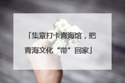 集章打卡青海馆，把青海文化“带”回家