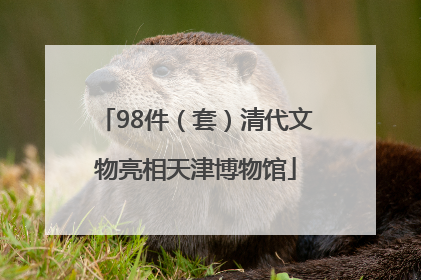 98件（套）清代文物亮相天津博物馆